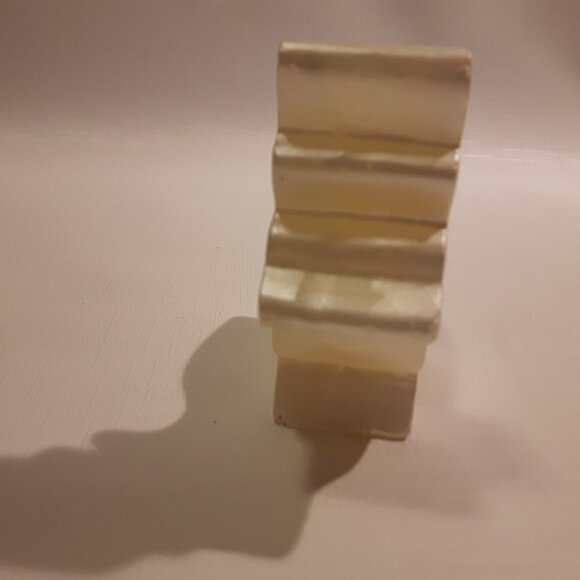 Ivory Reindeer Shape Candle Christmas Holiday NEW Reindeer - Picture 2 of 4